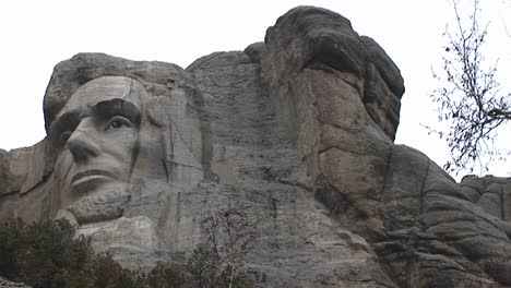 Gesichter-Des-Berühmten-Präsidenten-Schmücken-Mt-Rushmore