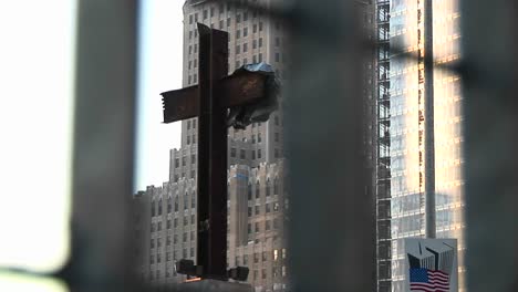 The-Freeform-Cross-Still-Stands-At-Ground-Zero-New-York-City