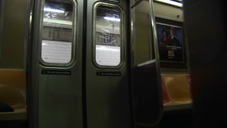 The-Subway-Train-Doors-Close-And-The-Train-Leaves-The-Price-Street-Station