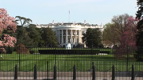 Longshot-Of-The-White-House-In-Spring