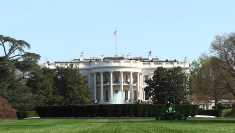 The-Camera-Zoomsin-To-The-Top-Of-The-White-House
