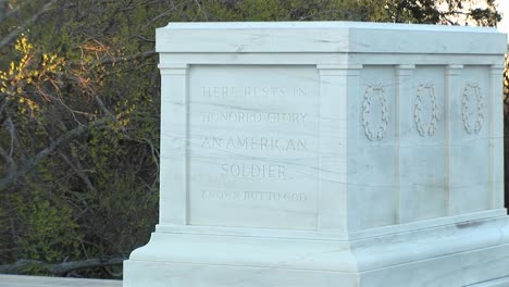 The-Camera-Zoomsin-On-The-Tomb-Of-The-Unknown-Soldier-In-Washington-Dc