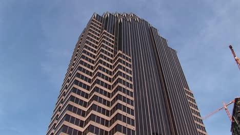 The-Camera-Pansup-From-The-Grounds-To-A-Tall-Skyscraper-In-Atlanta-Georgia