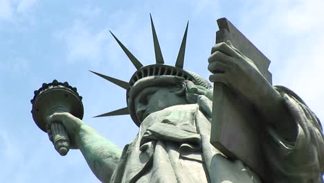 The-Camera-Zooms-In-From-Beneath-The-Tablet-Of-The-Statue-Of-Liberty-To-Her-Powerful-Gaze
