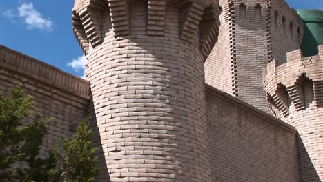 Panup-De-Una-Torre-En-Un-Castillo-Medieval