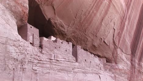 An-American-Indian-Dwelling-On-A-Cliff-Face