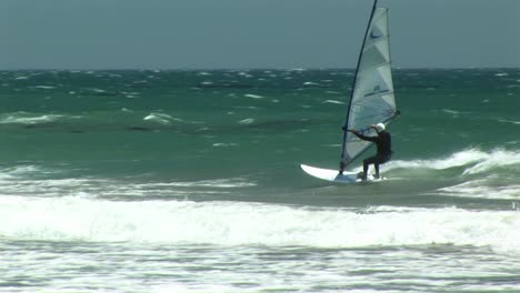 Following-Shot-Of-Kite-Surfers-Off-The-California-Coast-1