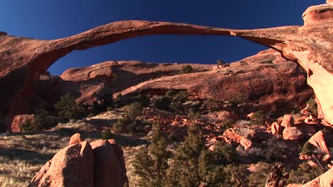 Mediumshot-Of-The-Landscape-Arch-In-Arches-National-Park-Utah-1