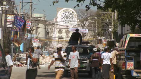 Damaged-streets-of-Haiti-following-tragic-earthquake