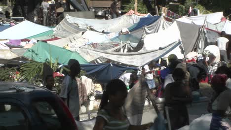 Tent-cities-and-refugee-camps-spring-up-all-over-Haiti-following-a-massive-earthquake