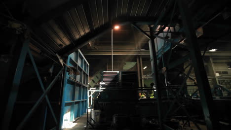 The-dark-interior-of-a-factory