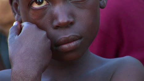 Closeup-shot-of-a-beautiful-young-child-in-Africa-1
